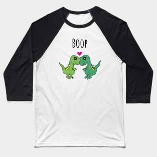 Boop - Dinosaurs in Love Baseball T-Shirt